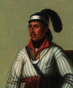 Apauly-Tustennuggee，1825年。 作者 不明