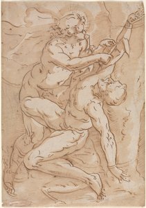 阿波罗（Apollo Flaying）Marsyas，十六世纪。 作者 不明
