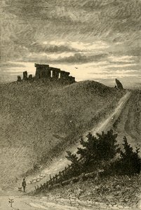 从东方进入巨石阵，1898年。 作者 不明