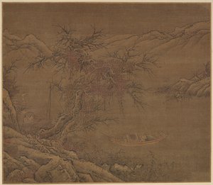 走近冬岸，明朝，1368-1644。 作者 不明
