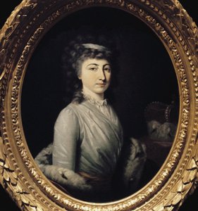 奥地利埃斯特的大公爵夫人玛丽亚·莱奥波丁（1776-1848年），十九世纪初 作者 不明