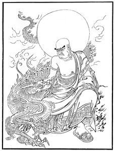 罗汉，土地，15世纪，1886年 作者 不明