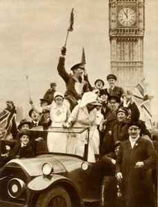 1918年11月11日，伦敦停战纪念日，1935年。 作者 不明