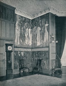 斯坦莫尔音乐厅的阿拉斯挂毯，1898-9 作者 不明