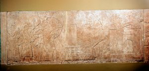 亚述国王亚述纳西帕二世，约公元前9世纪 作者 不明