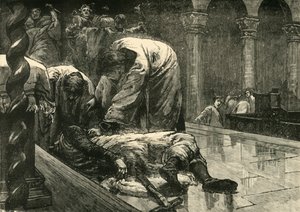 1890年，狮子座五世（Leo V）遇刺。 作者 不明