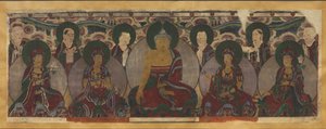 佛教神灵大会，1846年。 作者 不明