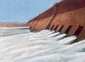 埃及阿斯旺水坝，二十世纪 作者 不明