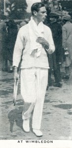 1926年，1937年在温布尔登 作者 不明