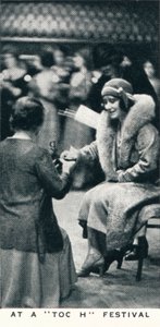 1934年，在Toc H音乐节上1937 作者 不明