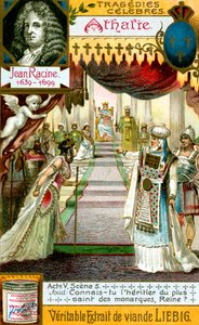 吉恩·拉辛（Jean Racine）的《 Athalie》 1639-1699，c1900 作者 不明