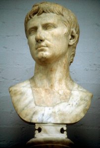 奥古斯都·凯撒（Augustus Caesar）-盖乌斯·朱利叶斯·凯撒（Gaius Julius Caesar）Octavianus 63 BC-14 AD，第一位罗马皇帝 作者 不明