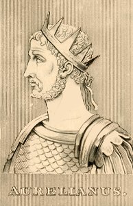 奥勒利安，214- 275 AD，1830。 作者 不明