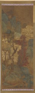 山峡中的秋叶，明代，1368-1644。 作者 不明