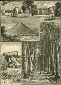 埃夫伯里。 Littlecote。希尔伯里。恶魔小窝大大道。，1898年。 作者 不明