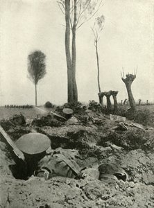 等待袭击，1919年。 作者 不明
