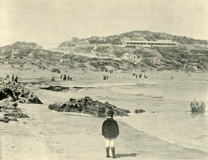 后滩，维多利亚州索伦托，1901年。 作者 不明