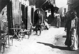 1918年，巴格达集市 作者 不明