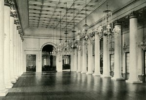 香港礼宾府宴会厅，1925年。 作者 不明