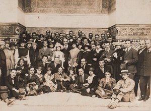 1916年西班牙塞维利亚的芭蕾舞团 作者 不明