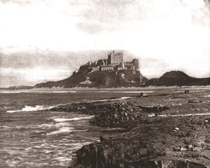 1894年，诺森伯兰郡班堡城堡。 作者 不明