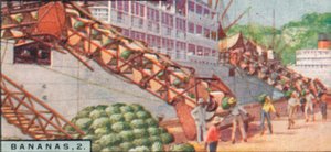 香蕉2-装载轮船，哥斯达黎加，1928年 作者 不明