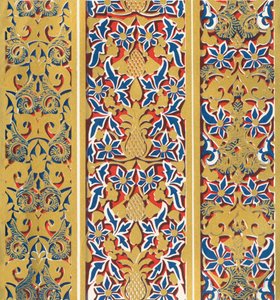 乐队，拱门侧面，狮子院，1907年。 作者 不明