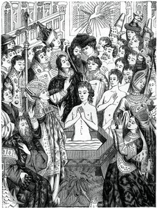 克洛维斯国王洗礼，海姆，1870年 作者 不明