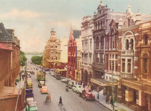 巴拉克街，约建于1947年。 作者 不明