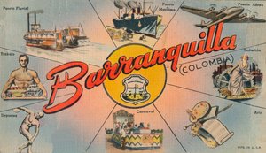 哥伦比亚巴兰基亚（Barranquilla），c1940年代 作者 不明
