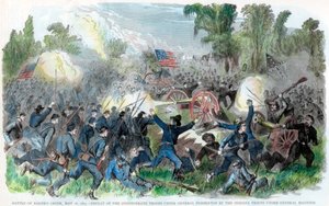 1863年5月16日美国内战，密西西比州贝克斯河战役 作者 不明