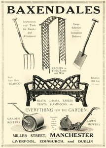 Baxendales，1920年。 作者 不明