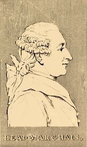 博·马凯斯（Beau Marchais），1732-1799年，1830年。 作者 不明