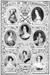 加冕礼上的美女，1837年，1901年 作者 不明