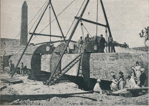 《开始构架》，1877年，1910年 作者 不明