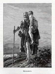 贝利萨留，1882年 作者 不明
