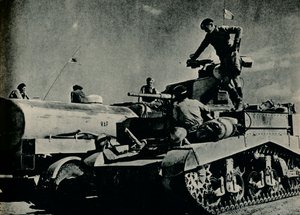 班加西前进，1942年至1944年 作者 不明