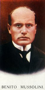 贝尼托·墨索里尼（Benito Mussolini），1927年。 作者 不明