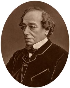 本杰明·迪斯雷利（Benjamin Disraeli），比肯斯菲尔德伯爵，总理，1881年 作者 不明