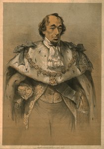 本杰明·迪斯雷利（Benjamin Disraeli），约1870年。 作者 不明