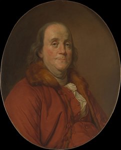 本杰明·富兰克林（Benjamin Franklin）1706-1790。 作者 不明