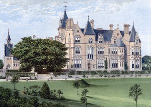 Bestwood Lodge，诺丁汉郡，十九世纪末 作者 不明