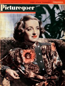 贝特·戴维斯（Bette Davis）1908-1989，美国女演员，1943年 作者 不明