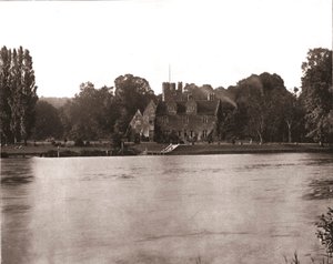 Bisham修道院，伯克郡马洛上方，1894年。 作者 不明