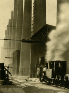 高炉，奥地利多纳威兹，c1935年。 作者 不明
