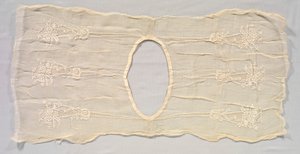 衬衫正面，大约1875年至1900年。 作者 不明