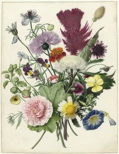 束鲜花。 1680 作者 不明