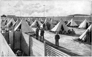 1899-1902年第二次布尔战争中布隆方丹营地中的布尔囚犯 作者 不明