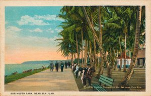 1909年在圣胡安附近的Borinquen公园 作者 不明