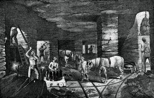 布拉德利煤矿，比尔斯顿附近，1886年 作者 不明